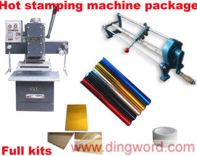 Professional hot stamping integrated machine CT-65 full package